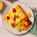 Bacon, Egg and Cheese Breakfast Pizza