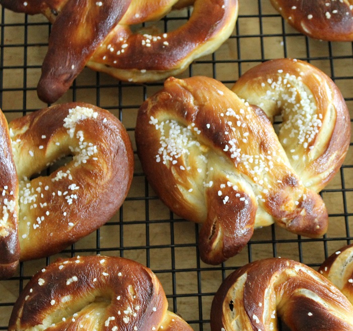 Bacon Cheddar Soft Pretzels Recipe