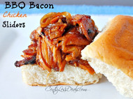 BBQ Bacon Chicken Sliders