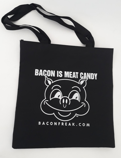 Bacon is Meat Candy Tote Black