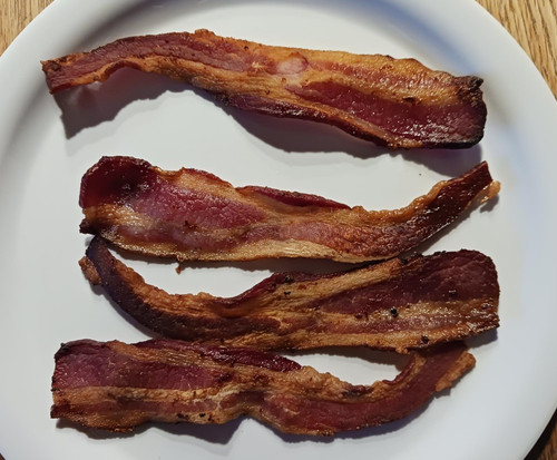 Boss Hog Hickory Smoked Bacon cooked