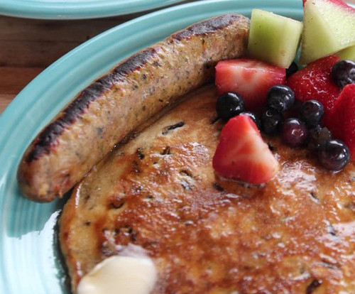 Blueberry and Wild Rice dish
