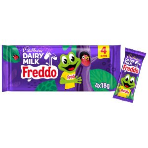 Cadbury Dairy Milk Freddo Chocolate Bar Multipack - 4 x 18g