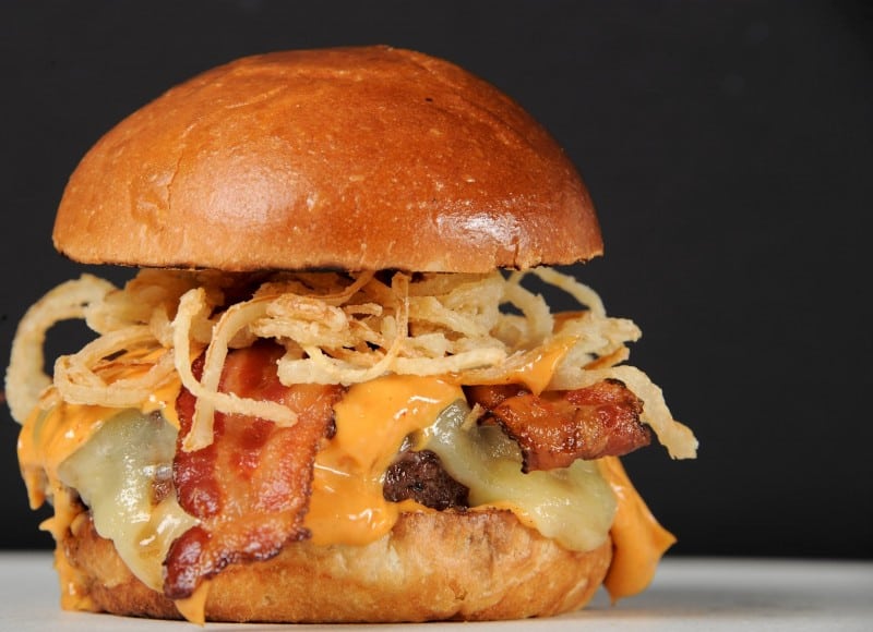 Hanover Inn Bacon Cheeseburger