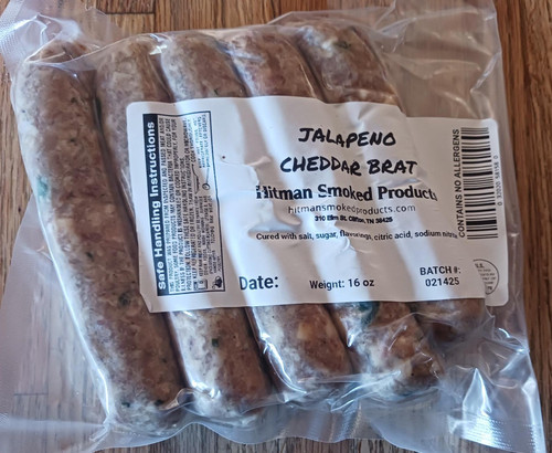 Jalapeno Cheddar Brat