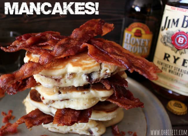 mancakes father's day breakfast 