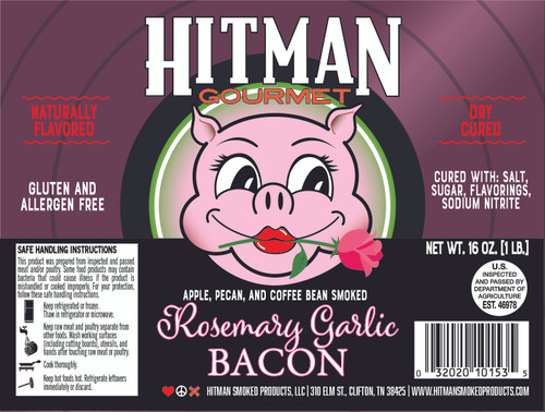 Rosemary Garlic label