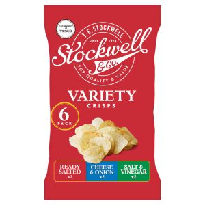 Tesco Stockwell & Co. Variety Pack Crisps 6X25g