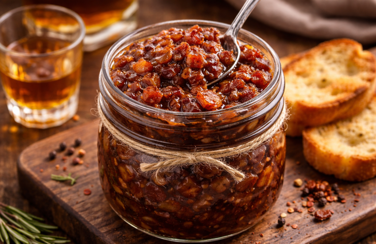 Bacon and Whiskey jam