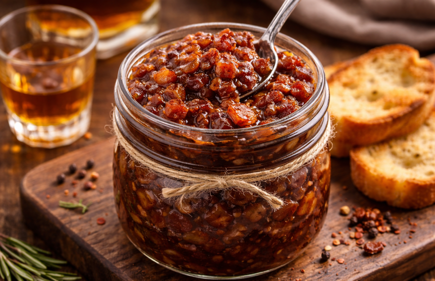 Bacon and Whiskey jam